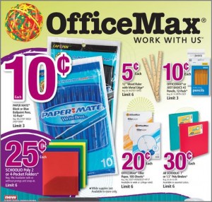 OFFICE MAX: Back to School Deals 8/8-8/14 | Common Sense With Money