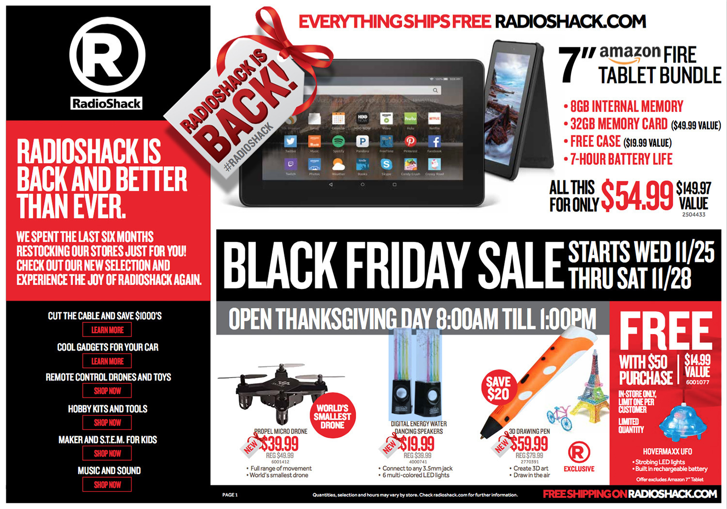RadioShack Black Friday 2015 Ad Common Sense With Money