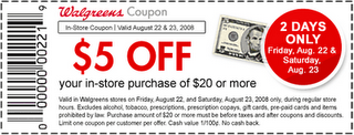 So Hot Still Sizzling: $5 off 20 Purchase at Walgreens