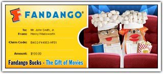 Giveaway #4: Fandango Bucks