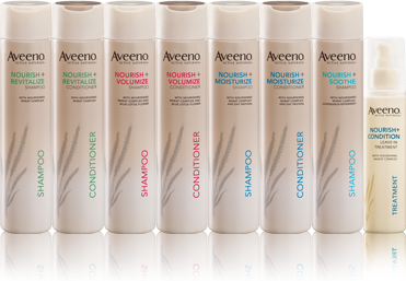 Free Sample of Aveeno Nourish Hair Care products