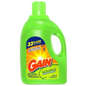 Free Sample of Gain Detergent