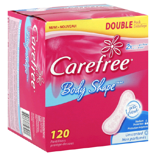 Free Samples: Carefree and Stayfree Products