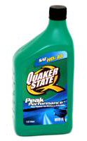 Quaker State Motor Oil: $0.48 each quart Quaker State Motor Oil: $0.48 each quart