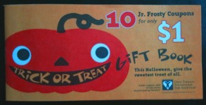 Burger King and Wendy’s: Trick or Treat Coupon Booklets