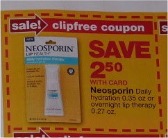 Neosporin Lip Health clip free coupon