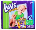 Luvs Coupons: $2.50 off One