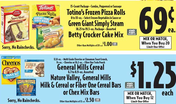 WI Readers:  Another Hot General Mills Deal at Piggly Wiggly