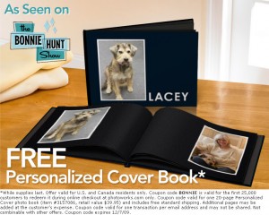 Free Personalized Cover Photo Book from American Greetings Photoworks
