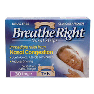 Free Sample of Breathe Right Strips