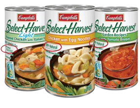 Stop and Shop:  Free Campbell’s Select Harvest Soup