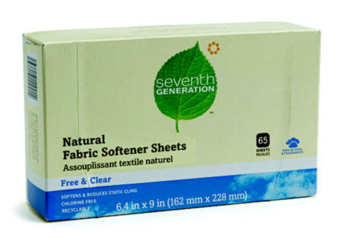 Free Sample Seventh Generation Dryer Sheets