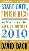 Free Ebook: David Bach’s Start Over, Finish Rich 1/4 Only.