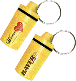 Free Pill Holder Key Chain