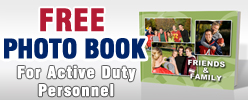 Free Photobook for Our Troops