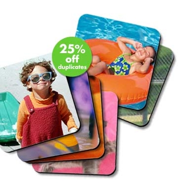 Free Photo Coasters from Snapfish