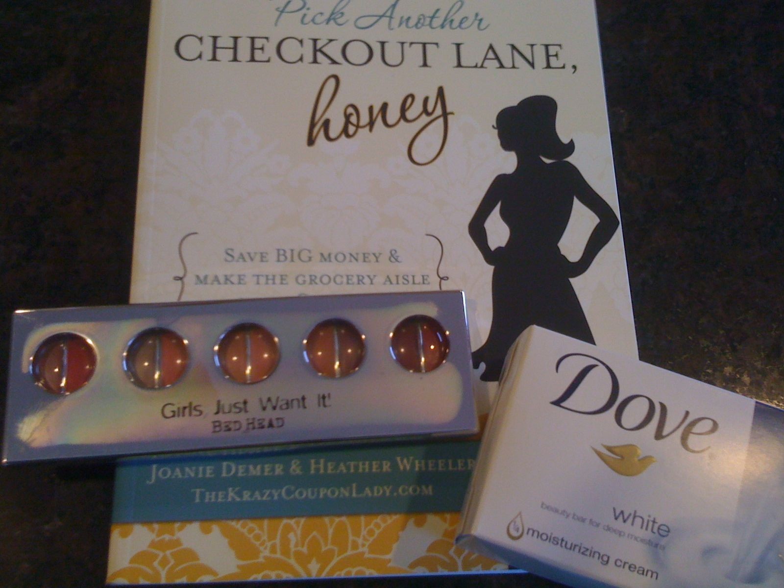 Freebies in My Mailbox: Dove Soap, Book, Lipgloss and More