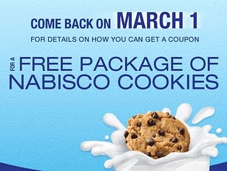 Heads Up: Free Nabisco Cookies with Purchase