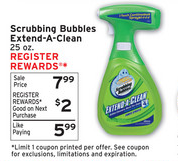 New Scrubbing Bubbles Coupon + Walgreens Deal