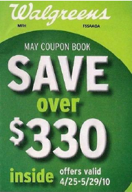 Walgreens May Coupon Booklet: Over $330 in Coupon Savings
