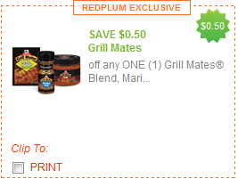 HOT Coupons: Mc Cormick Grill Mates and Lawry’s Marinade