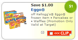 Target: Eggo Products for $0.75
