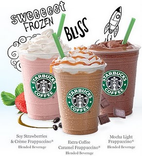 Starbucks: Half Off Frappuccinos 5/7-5/16