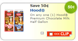 Hood Coupons: Milk, Cream, Cottage Cheese and more