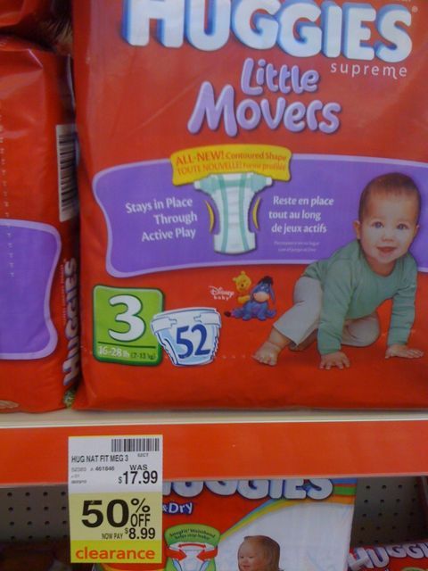 CVS: Huggies Diapers Clearance