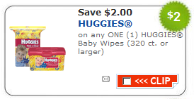 New Huggies Wipes Coupon: Save $2 off One + Target Deal