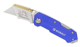 Kobalt Lock-Back Utility Knife from Lowe’s