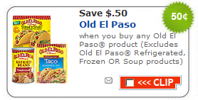 Printable Coupons: Old El Paso, Dibs, Vitacraves, Old Orchard and More