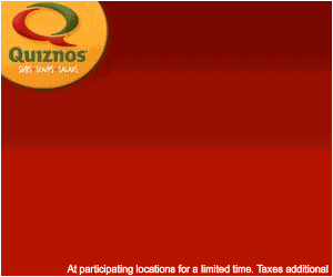New Quiznos Coupons + More