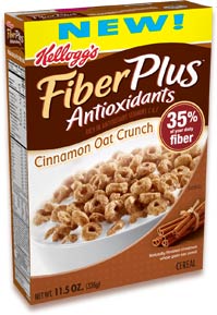 Target: Kelloggs Fiber Plus Cereal