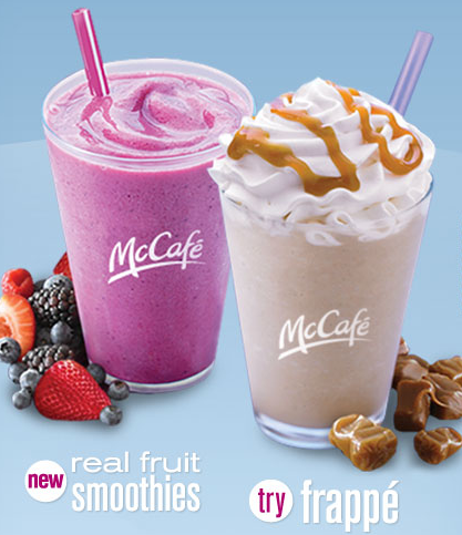 HOT Giveaway! 10 Winners get FREE McCafe Smoothies or Frappes