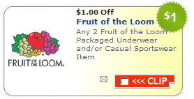 Printable Coupons: Fruit of the Loom, Huggies, Simply Smart Milk and More