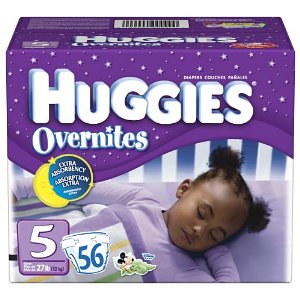 Amazon: Big Pack of Huggies Overnites for $10 Shipped