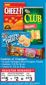 New Keebler Crackers Coupon = 50 Cents at Walgreens