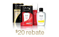 New Olay Rebate: Buy $50, Get $20 back