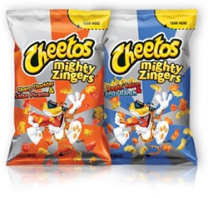 New Sample of Cheetos Mighty Zingers?