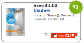 New Glade Coupons + Walgreens Deal