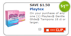 New Playtex Product Coupon = Cheap at Rite Aid