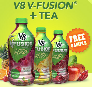 Freebies: V8 V-Fusion + Tea and Smuckers Uncrustables