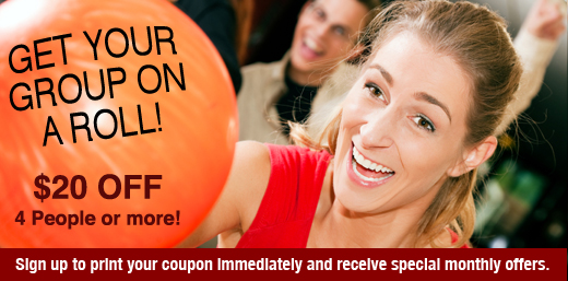 AMF Bowling Centers: $20 Off  Four People or More