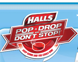 New Sweepstakes: Halls Drops and Shaws Floors