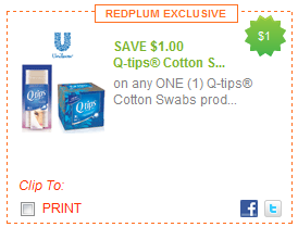 New $1/1 Qtips Coupon + Target Deal