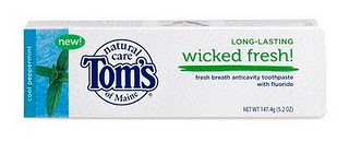 Free Sample: Tom’s of Maine Toothpaste