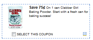 $0.75/1 Clabber Girl or Rumford Baking Powder