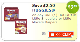 Kmart: Huggies Diapers for $2.50 per pack?