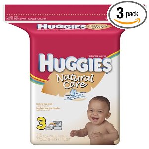 Amazon: Huggies Wipes $1 per tub